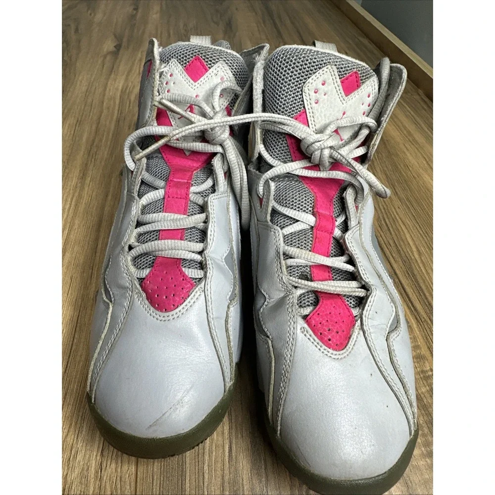 Nike Air Jordan Sz 8.5Y Gray Athletic Shoe Sneakers‎ 342774-018